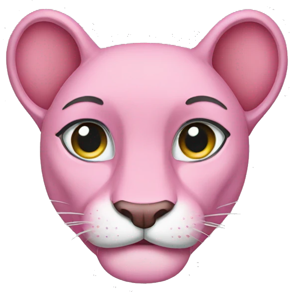 Pink panther emoji