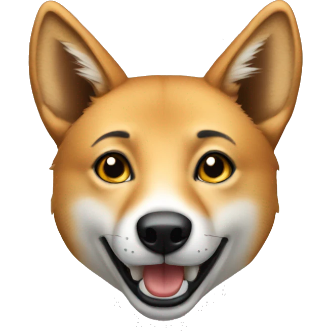 female dingo  emoji