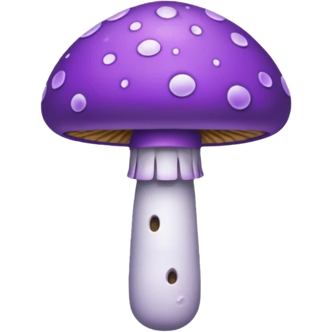purple magic mushroom emoji
