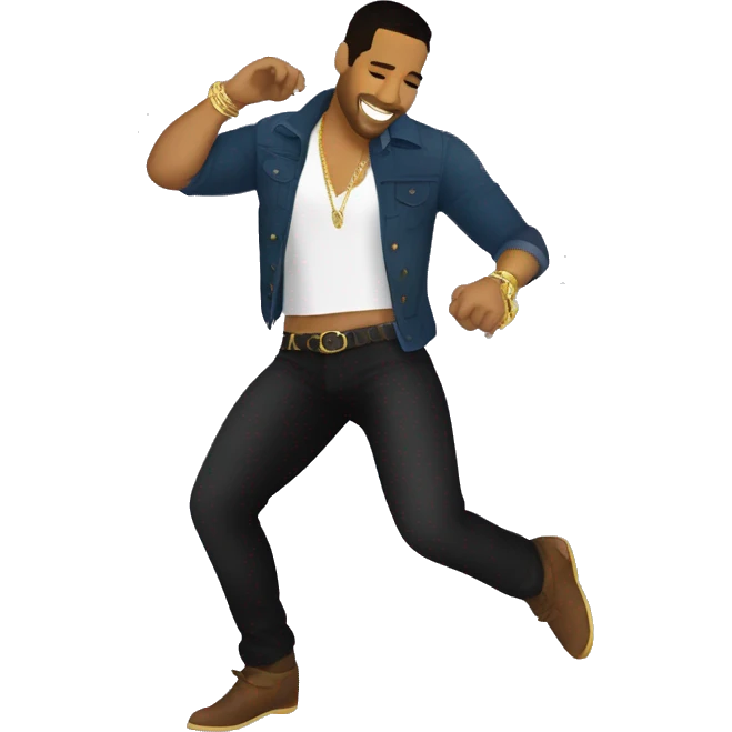 Romeo santos dancing bachata emoji