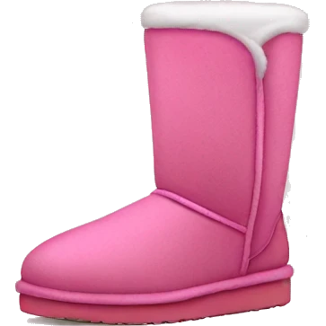 pink uggs emoji