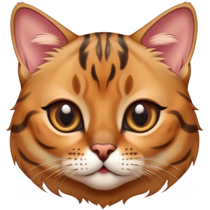 cute babe bengal cat emoji
