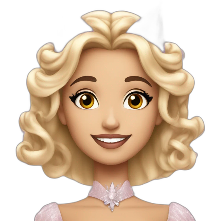 ariana grande as glinda emoji