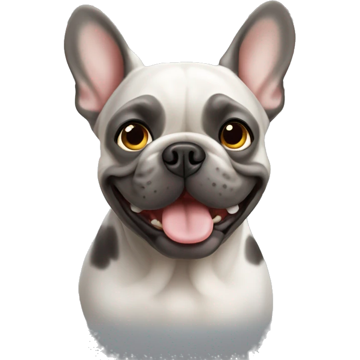 Merle french bulldog  emoji