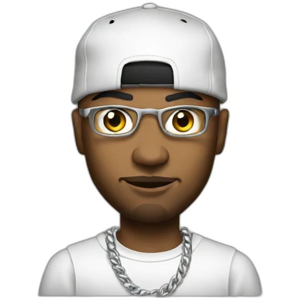 Booba Rapper emoji