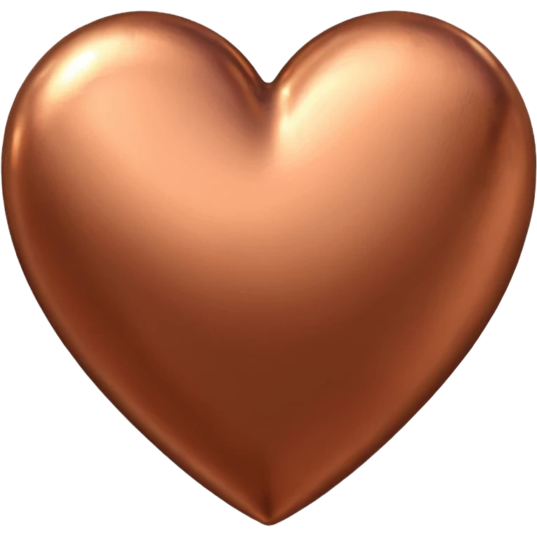 copper heart emoji emoji