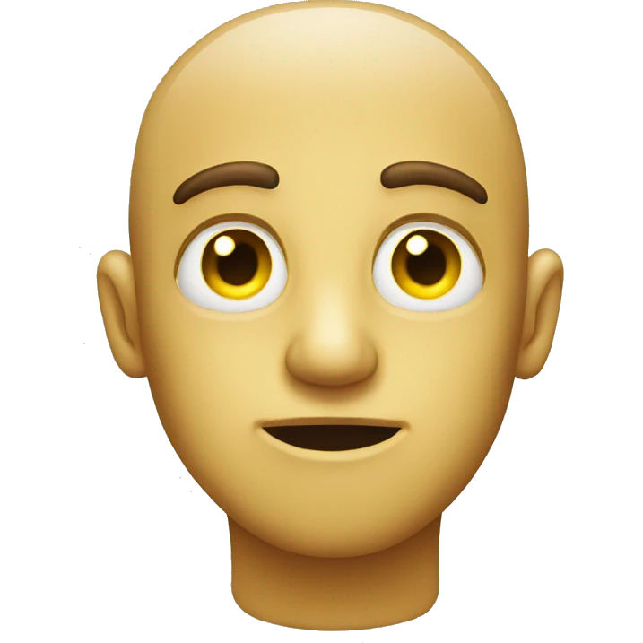 Extremely rolled eyes yellow emoji emoji