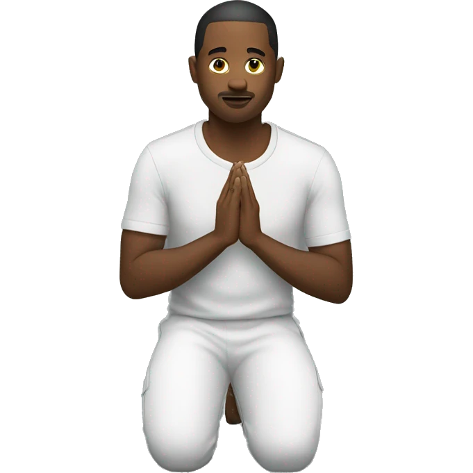 Kneeling emoji