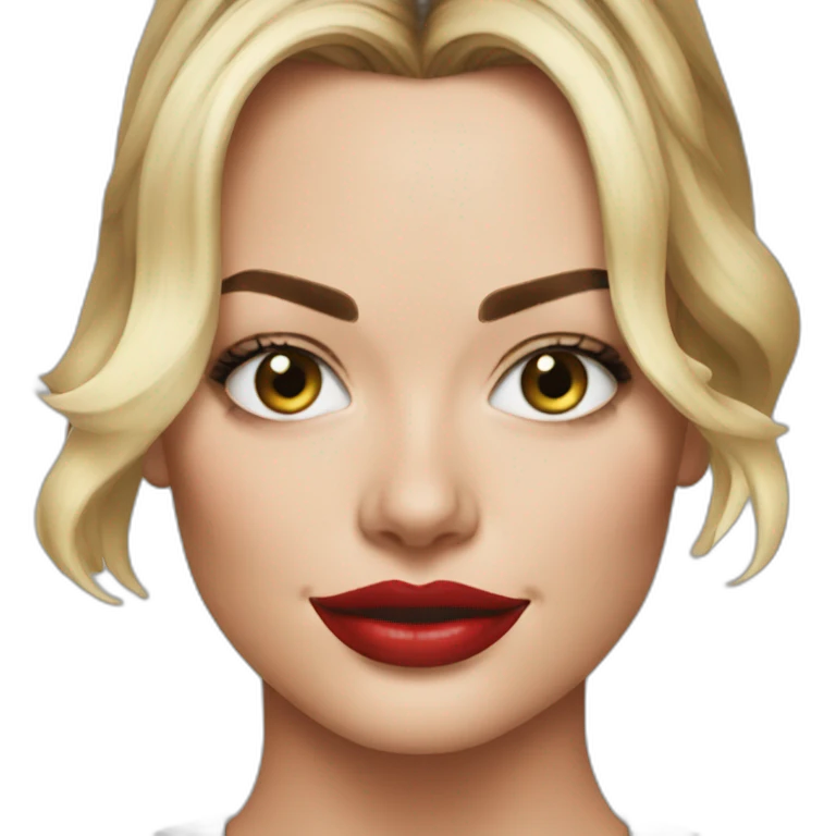 Margot Robbie emoji