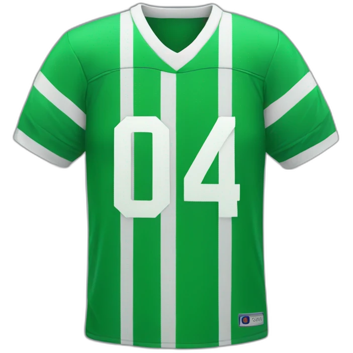Green football shirt emoji