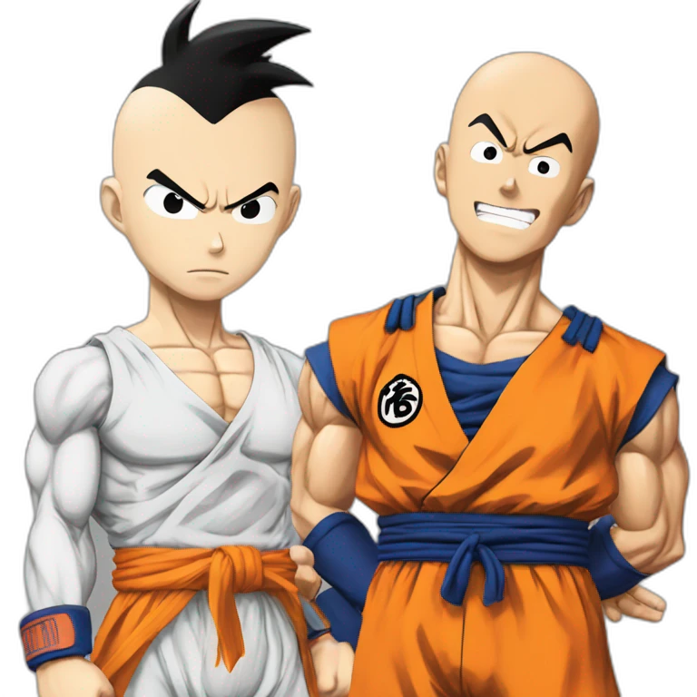 Saitama vs goku emoji