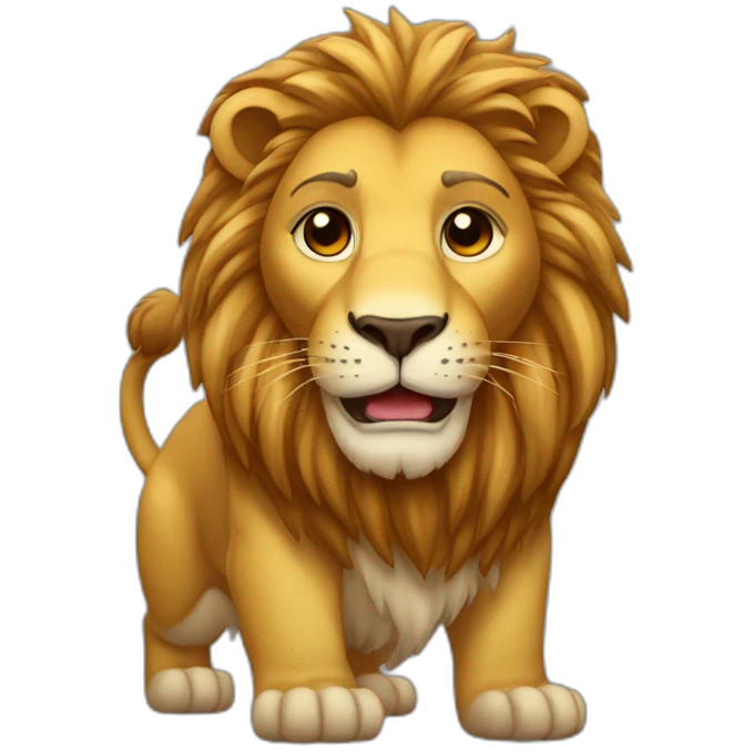 Lion écoute jul emoji