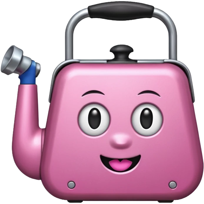 Emoji of pink stanley emoji