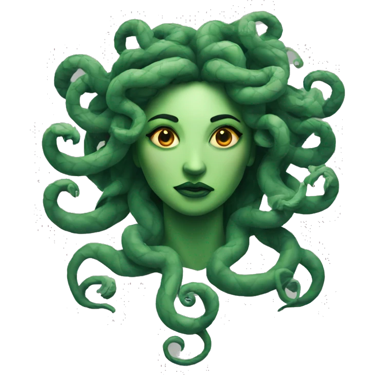 Medusa tattoo emoji