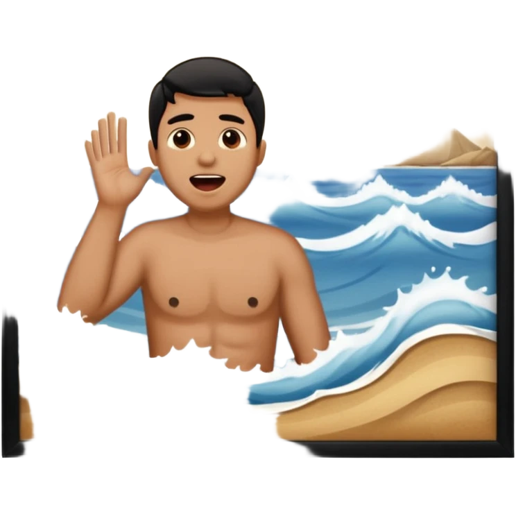 Shore Call

〰️“Hoy!”
Ripple lines + a shout — calling fellow fishers. emoji