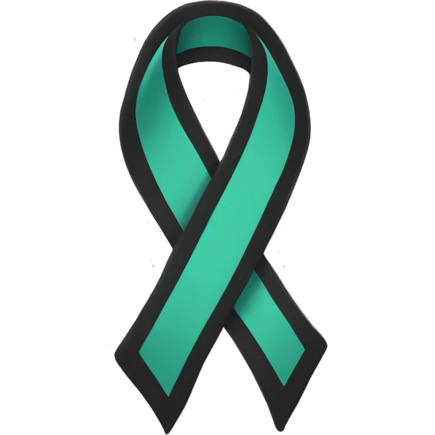 Suicide awareness ribbon  emoji