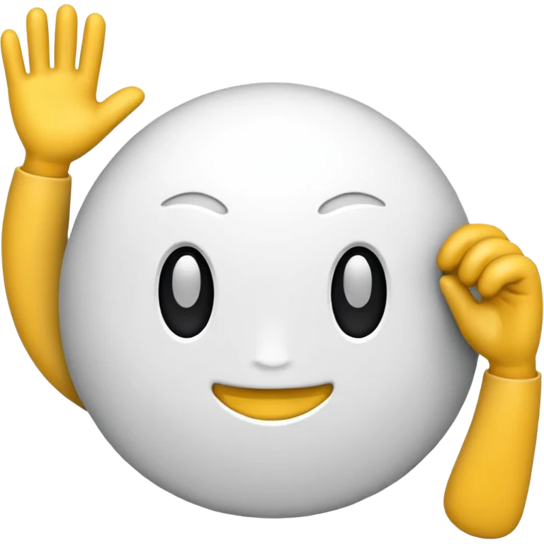 Белый Бумбокс с неоновыми колонками emoji
