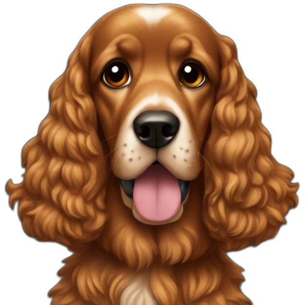 cocker fire black christmas emoji