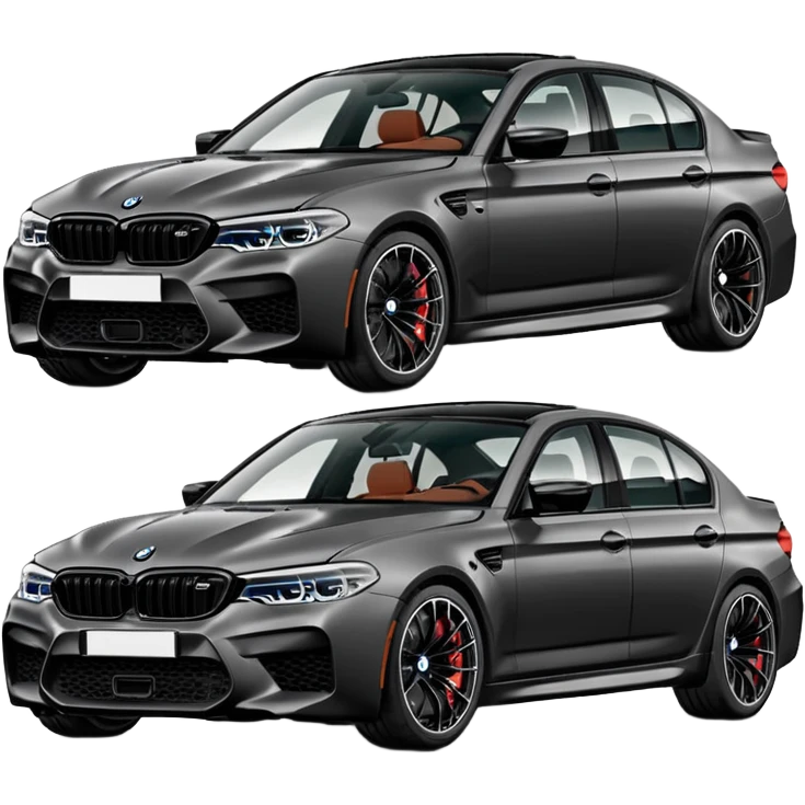 BMW M5 f90 competition all angles in front emoji