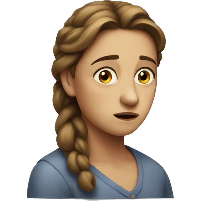 Sad Fiona emoji