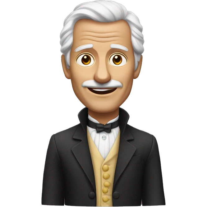 Julius Affe mit weinglas emoji