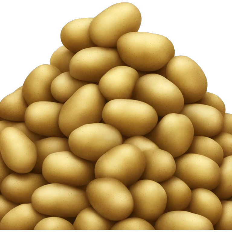 Humongous pile of potatoes emoji