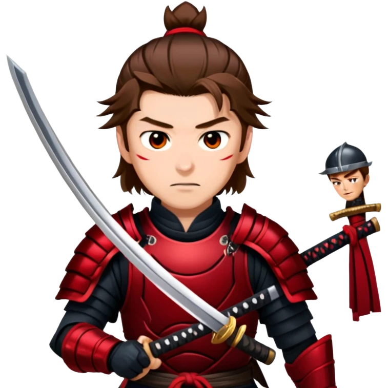 Fierce Samurai emoji