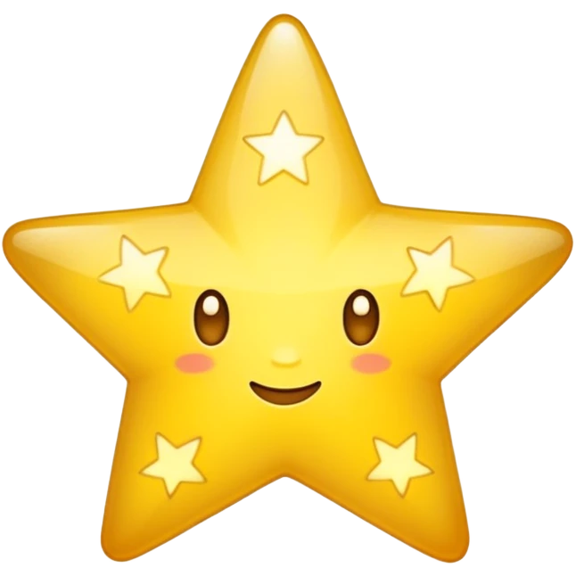 yellow stars twinkling emoji