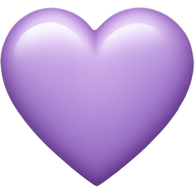 light Purple Heart emoji