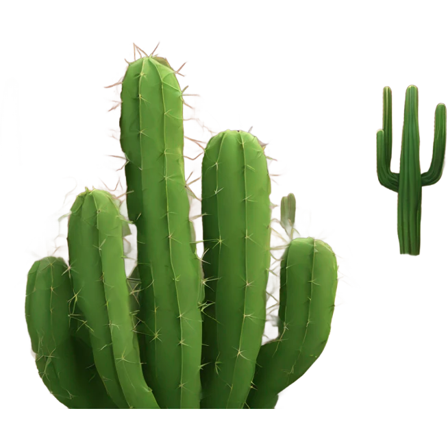 Arizona canyon with cactus  emoji