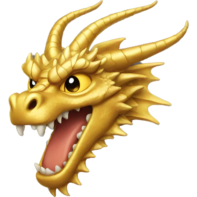 gold dragon emoji