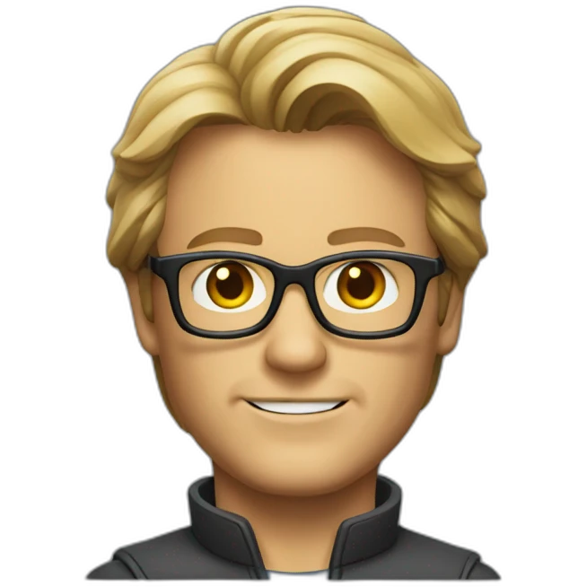 MacGyver with glasses and Walter O'Brien emoji