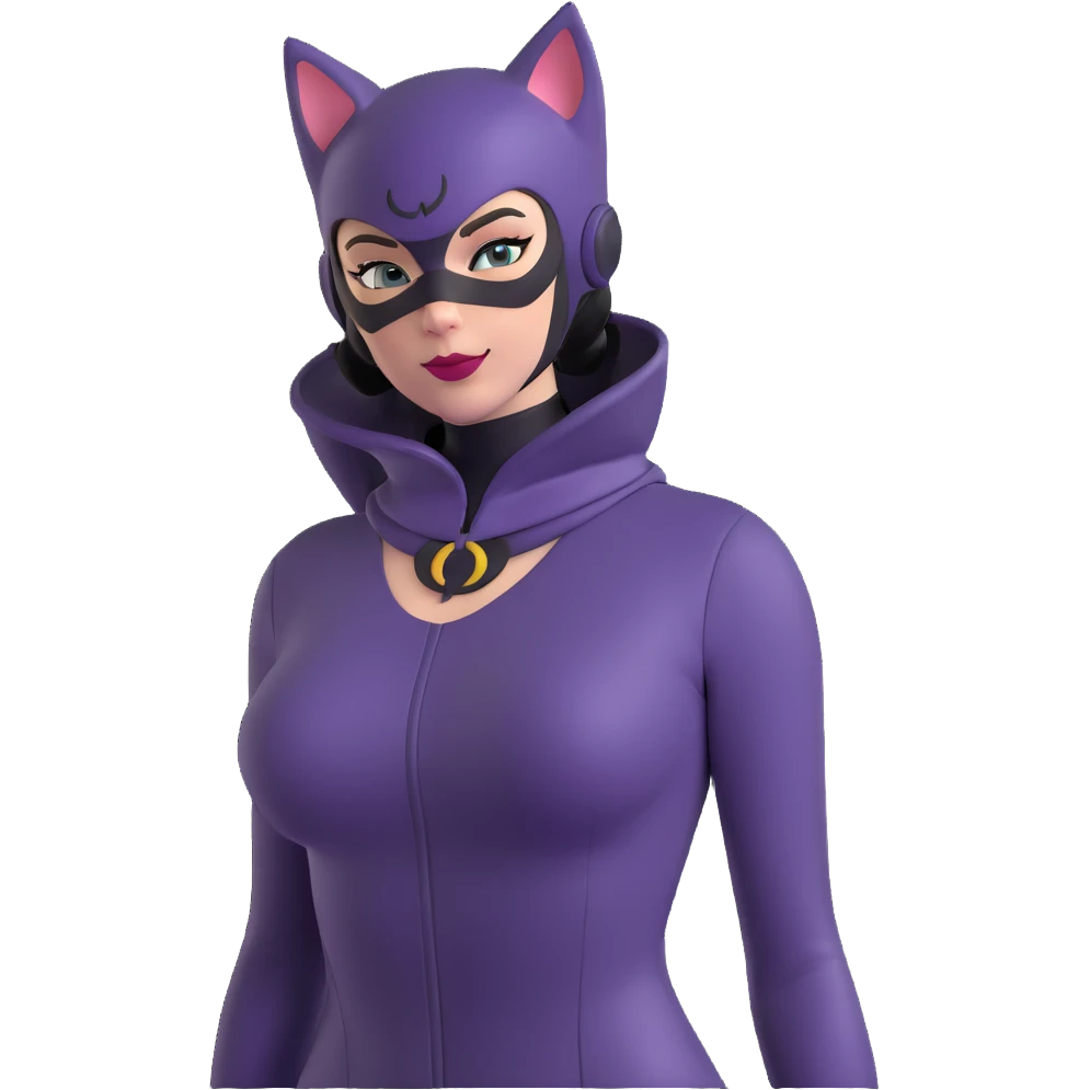Catwoman from DC comics emoji