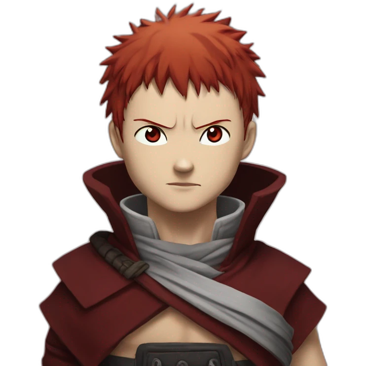 Gaara (dans narouto) emoji