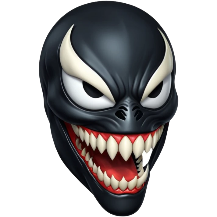 Venom mask only emoji