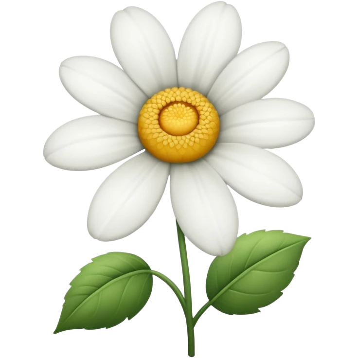 White flower emoji