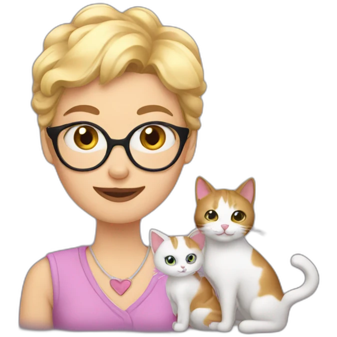 crazy cat lady emoji