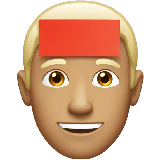 Red card emoji
