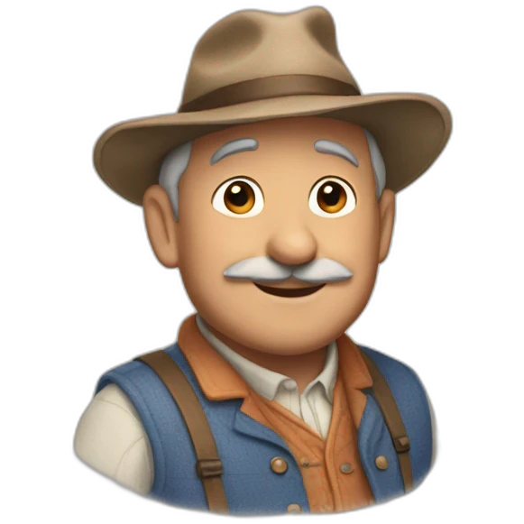 Peter Rabbit's dad emoji