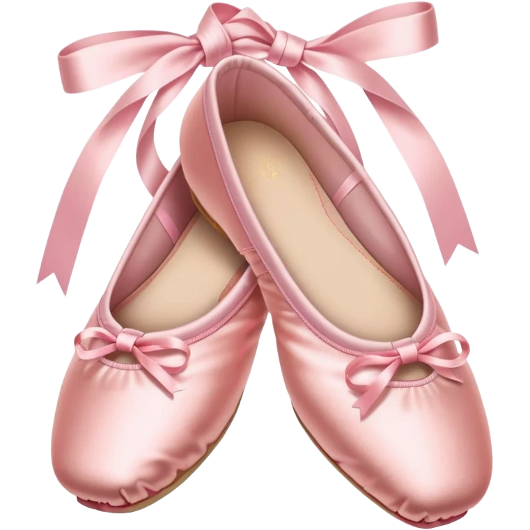 Pink ballet shoes emoji