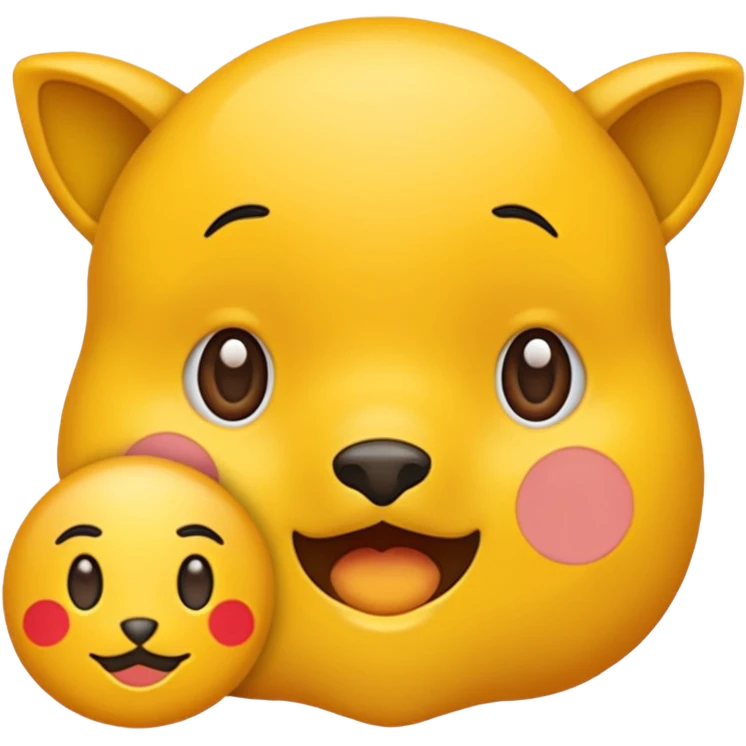 연한 핑크색의 리본 emoji