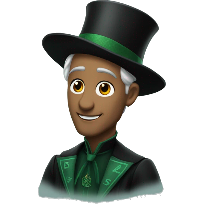Salazar Slytherin magician  emoji