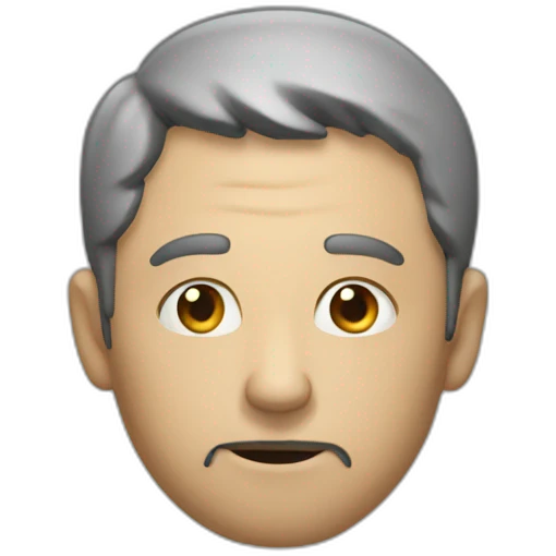 man thinking emoji