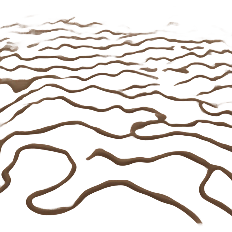 Mud emoji