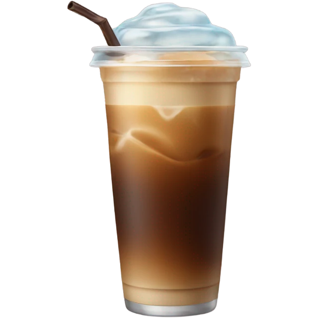 iced coffee emoji
