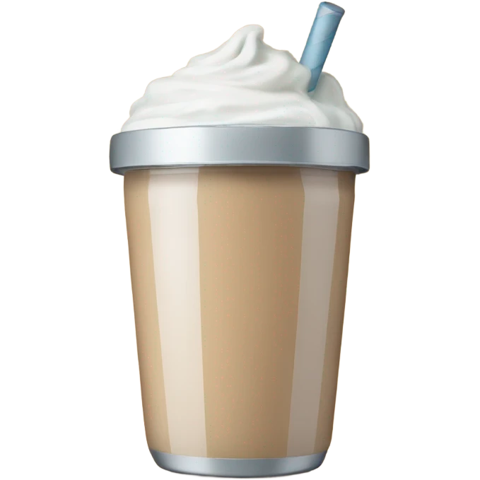 Weight loss shake emoji