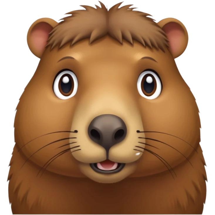 nervous capibara emoji