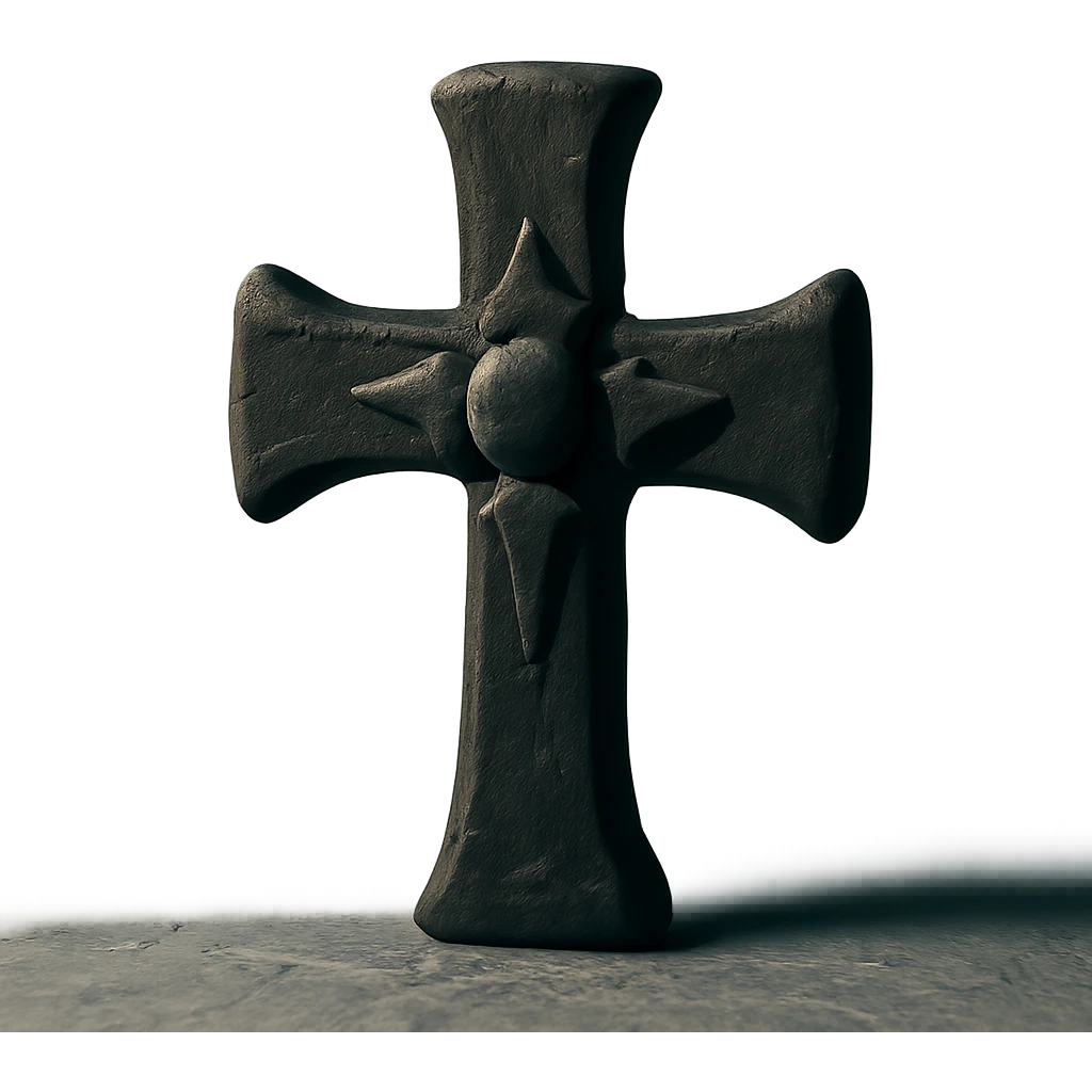 goth cross emoji