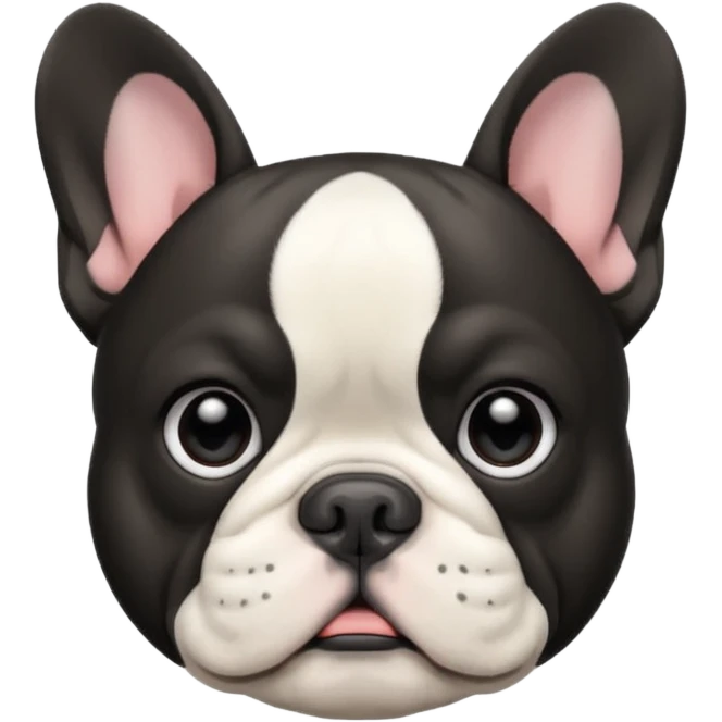 French bulldog emoji