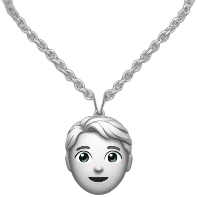 SILVER NECKLESS emoji